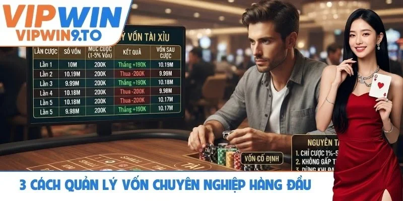 3 cách quản lý vốn chuyên nghiệp hàng đầu