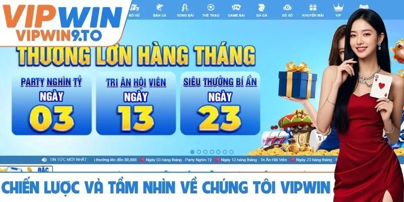 Chiến lược và tầm nhìn lớn về chúng tôi VIPWIN