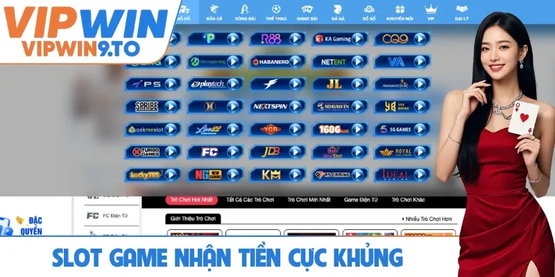 Slot game nhận tiền cực khủng